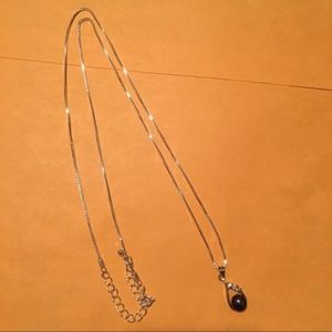 Tear Drop PEARL Necklace! handmade